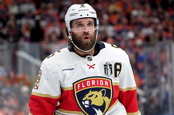 Aaron Ekblad #5 of the Florida Panthers