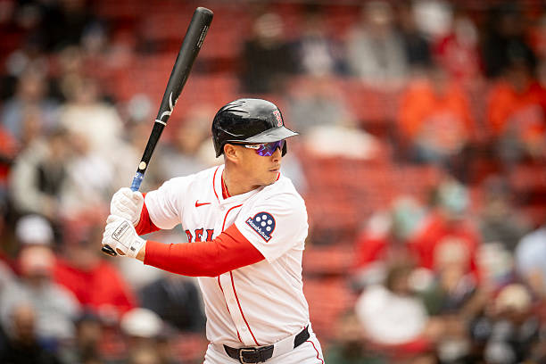 Rob Refsnyder #30 of the Boston Red Sox