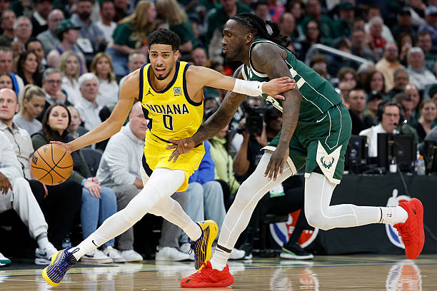 Tyrese Haliburton #0 of the Indiana Pacers