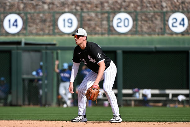 Colson Montgomery #83 of the Chicago White Sox