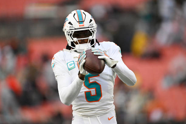 Jalen Ramsey #5 of the Miami Dolphins